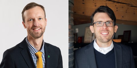 Marcus Coenen and Charlie Cowell