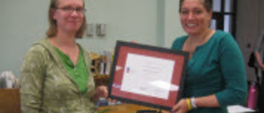 Robyn Fennig Receives AICP Award | School of Planning and Public ...